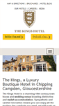 Mobile Screenshot of kingscampden.co.uk
